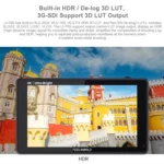 FEELWORLD LUT6S 1920x1080 2600 nits 6 inch IPS Screen HDMI 4K Touch Screen SDI HDI Camera Field Monitor - Image 12