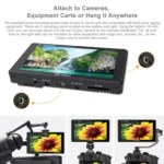 FEELWORLD LUT6S 1920x1080 2600 nits 6 inch IPS Screen HDMI 4K Touch Screen SDI HDI Camera Field Monitor - Image 23