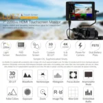 FEELWORLD LUT7 1920x1200 2200 nits 7 inch IPS Screen HDMI 4K Touch Screen Camera Field Monitor - Image 6