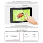 FEELWORLD LUT7S 1920x1200 2200 nits 7 inch IPS Screen HDMI 4K Touch Screen Camera Field Monitor - Image 13