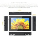 FEELWORLD LUT7S 1920x1200 2200 nits 7 inch IPS Screen HDMI 4K Touch Screen Camera Field Monitor - Image 7