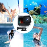 45m Waterproof Housing Protective Case with Buckle Basic Mount & Screw For GoPro HERO10 Black / HERO9 Black - Image 10