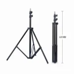 TRIOPO Oubao 1.9m Portable Studio Light Metal Tripod - Image 2