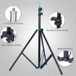 TRIOPO Oubao 1.9m Portable Studio Light Metal Tripod - Image 5