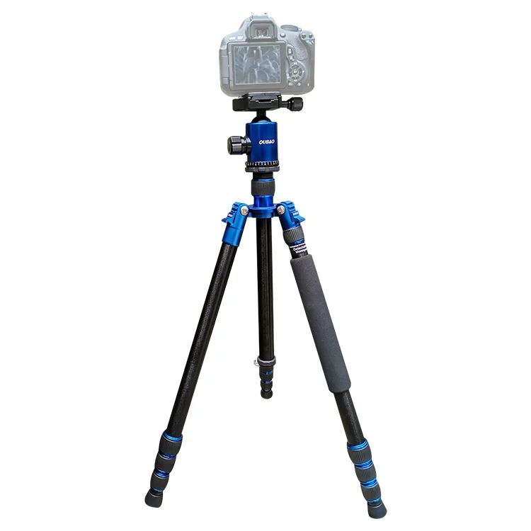 TRIOPO Oubao A-688 Adjustable Portable Aluminum Alloy Tripod with Ball Head for SLR Camera