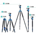 TRIOPO Oubao A-688 Adjustable Portable  Aluminum Alloy Tripod with Ball Head for SLR Camera - Image 4