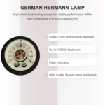 TRIOPO Oubao TTR600W Studio Flash with E27 150W Light Bulb - Image 6