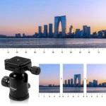 TRIOPO Oubao TA330 Horizontal Arm Tripod Mount Quick Release Center Column Boom Bracket with Tripod Ball-Head - Image 9