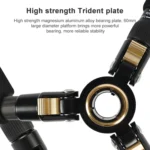 TRIOPO 853 Adjustable Portable Carbon Fiber Tripod with D2-A Ball Head for SLR Camera - Image 14