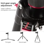 TRIOPO 888 Adjustable Portable Carbon Fiber Tripod with Q-2 Ball Head for SLR Camera, Pipe diameter: 28cm - Image 13