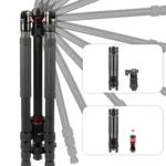 TRIOPO 888 Adjustable Portable Carbon Fiber Tripod with Q-2 Ball Head for SLR Camera, Pipe diameter: 28cm - Image 7