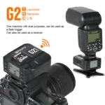 TRIOPO G2 Wireless Flash Trigger 2.4G Receiving / Transmitting Dual Purpose TTL High-speed Trigger for Nikon Camera - Image 4