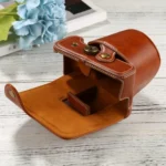 PU Leather Camera Full Body Case Bag with Strap for FUJIFILM X-T200 (15-45mm Lens) - Image 4