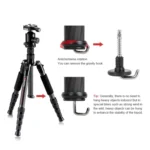TRIOPO T259G+Q2 Adjustable Portable Carbon Fiber Tripod with Q-2 Ball Head for SLR Camera - Image 7