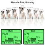 Triopo TR-666 2000mAh 2.4G Wireless Dual TTL Mode Flash Speedlite for Canon / Nikon DSLR Cameras - Image 7