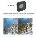 JSR KB Series MCUV+CPL+ND8+ND16+ND32 Lens Filter for GoPro HERO13 Black /12 Black /11 Black /10 Black /9 Black - Image 5