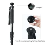 BEXIN MAS325 Portable Travel Outdoor DSLR Camera Aluminum Alloy Monopod Holder - Image 3