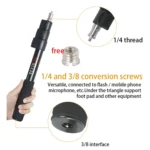 BEXIN P-264L Portable Outdoor Photography Camera Aluminum Alloy Hand-held Lamp Stand Monopod - Image 5