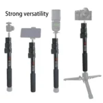 BEXIN P-264L Portable Outdoor Photography Camera Aluminum Alloy Hand-held Lamp Stand Monopod - Image 7