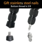 BEXIN P285-A Portable Travel Outdoor DSLR Camera Aluminum Alloy Monopod Holder - Image 6