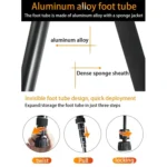 BEXIN P308A Portable Travel Outdoor DSLR Camera Aluminum Alloy Monopod Holder - Image 6