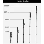 BEXIN MCS285 Portable Travel Outdoor DSLR Camera Carbon Fiber Monopod Holder - Image 3