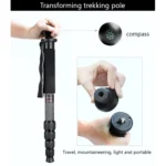 BEXIN MCS285 Portable Travel Outdoor DSLR Camera Carbon Fiber Monopod Holder - Image 6