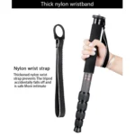 BEXIN MCS285 Portable Travel Outdoor DSLR Camera Carbon Fiber Monopod Holder - Image 7
