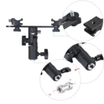 Double Hot Shoe Flash Stand Bracket - Image 2