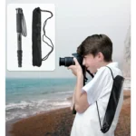 BEXIN P285-C Portable Travel Outdoor DSLR Camera Carbon Fiber Monopod Holder - Image 10