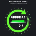 LUXCeO RGB Colorful Photo LED Stick Video Light APP Control Adjustable Color Temperature Waterproof Handheld LED Fill Light with Remote Control - Image 11