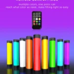 LUXCeO RGB Colorful Photo LED Stick Video Light APP Control Adjustable Color Temperature Waterproof Handheld LED Fill Light with Remote Control - Image 8