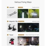 LUXCeO P7RGB Colorful Photo LED Stick Video Light APP Control Adjustable Color Temperature Waterproof Handheld LED Fill Light with Remote Control - Image 17