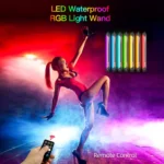 LUXCeO P7RGB Colorful Photo LED Stick Video Light APP Control Adjustable Color Temperature Waterproof Handheld LED Fill Light with Remote Control - Image 3