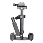 YELANGU S40N Aluminum Handheld Stabilizer for Camcorder DV Video Camera DSLR - Image 2