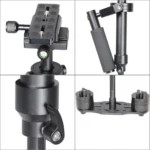 YELANGU S40N Aluminum Handheld Stabilizer for Camcorder DV Video Camera DSLR - Image 5