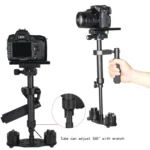 YELANGU S40N Aluminum Handheld Stabilizer for Camcorder DV Video Camera DSLR - Image 7