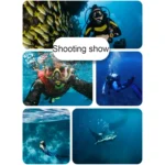 For GoPro HERO8 Black 45m Waterproof Housing Protective Case with Buckle Basic Mount & Screw & Floating Bobber Grip & Strap & Anti-Fog Inserts - Image 9