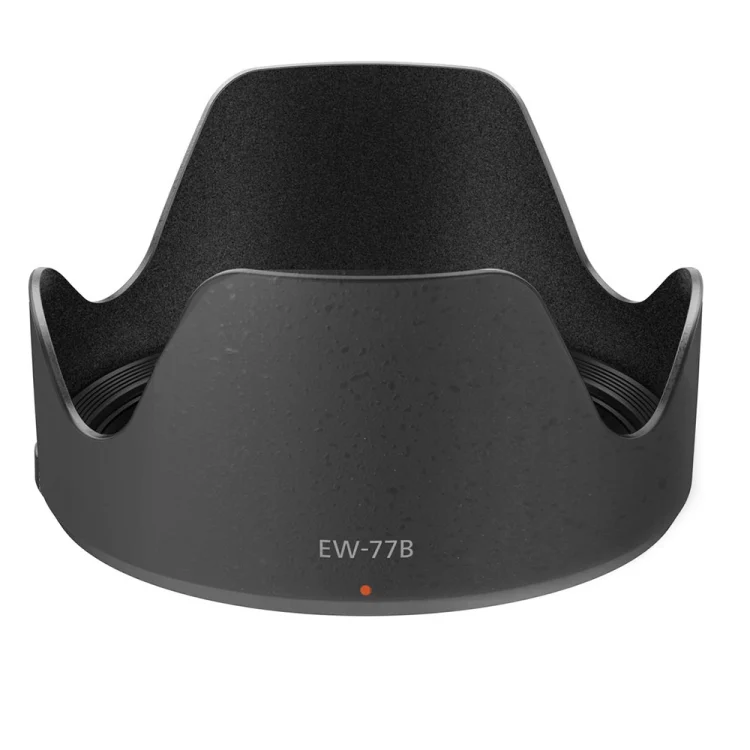 DCA1284B.webp EW-77B Lens Hood Shade for Canon EF 35mm f/1.4L II USM Lens - Image 1