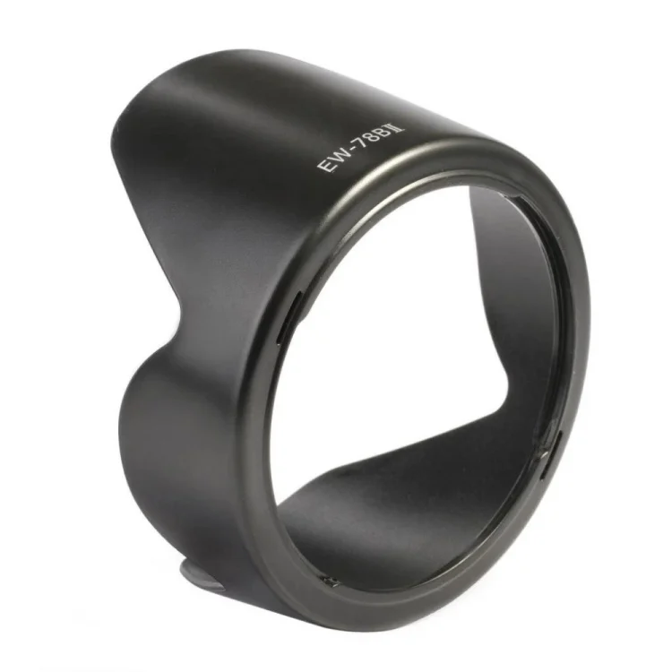 DCA1285B_1.webp EW-78BII Lens Hood Shade for Canon EF 28-135mm f/3.5-5.6 is USM Lens - Image 2