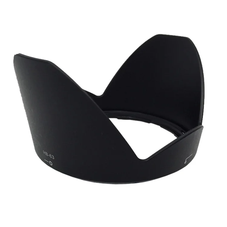 DCA1288B_1.webp HB-63 Lens Hood Shade for Nikon 24-85mm f/3.5-4.5G ED VR Lens - Image 2