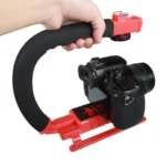 YELANGU S2-1 C-shaped  Video Handle DV Bracket Stabilizer for All SLR Cameras and Home DV Camera - Image 7