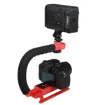 YELANGU S2-1 C-shaped  Video Handle DV Bracket Stabilizer for All SLR Cameras and Home DV Camera - Image 10