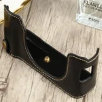 1/4 inch Thread PU Leather Camera Half Case Base for FUJIFILM X100V - Image 2