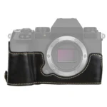 1/4 inch Thread PU Leather Camera Half Case Base for FUJIFILM X-S10