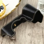 1/4 inch Thread PU Leather Camera Half Case Base for FUJIFILM X-S10 - Image 4