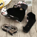 Flower Pattern PU Leather Camera Case for Sony A6000 / A6300 / A6400 / Nex 6 - Image 5