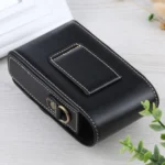 Vertical Flip Full Body Camera PU Leather Case Bag with Strap for Ricoh GR III / GRII, Sony ZV-1 / DSC-RX100M7 / RX100M6 / RX100M5 / RX100M2 - Image 4