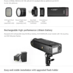 Godox AD200 Pro Pocket Flash Light TTL HSS 2.4G Wireless X System Outdoor Flash Speedlight - Image 5