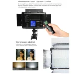 Godox LED308C II 308LEDs Dimmable Photography Light 860LUX Professional Vlogging Video & Photo Studio Light for Canon / Nikon DSLR Cameras - Image 8